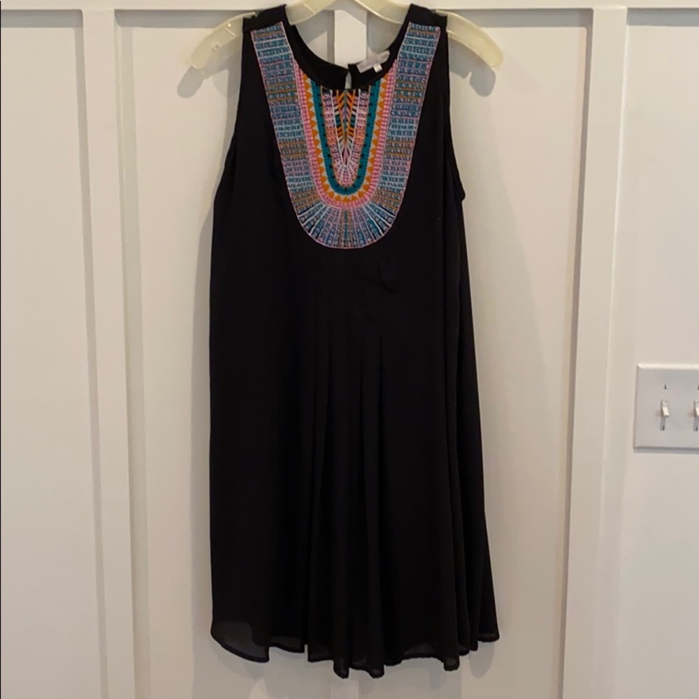 Black tribal dress